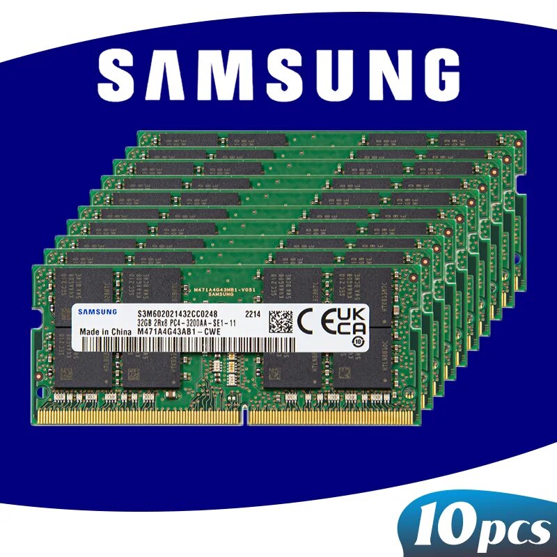 Ｚ SO-DIMM Ʈ  ޸, DDR4 RAM, 2133Mhz, 2400Mhz, 2666Mhz, 3200Mhz, 4GB, 8GB, 16GB, 32GB, 10 